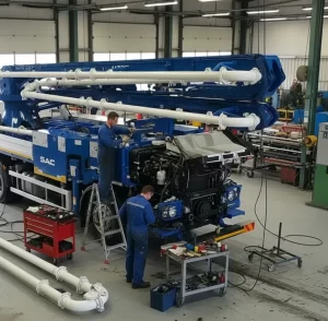 Emergency Concrete Pump Repair